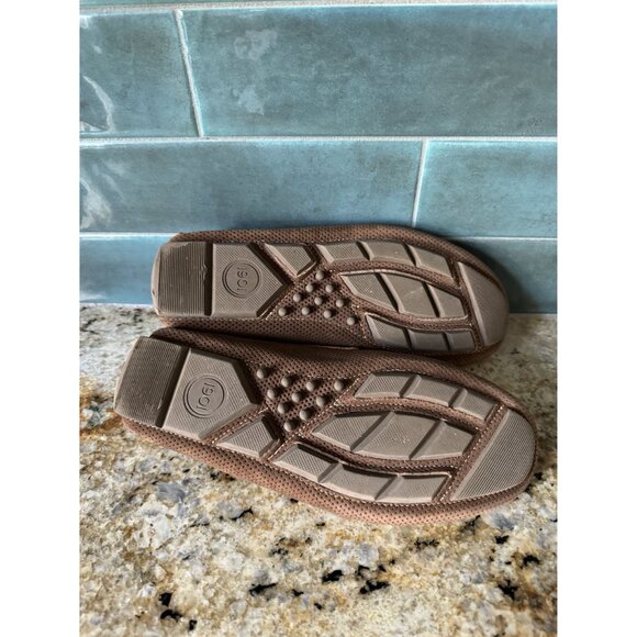 Men's 1901 Brown Suede Leather Driving Moccasins Loafers Size 7.5M - Picture 10 of 10